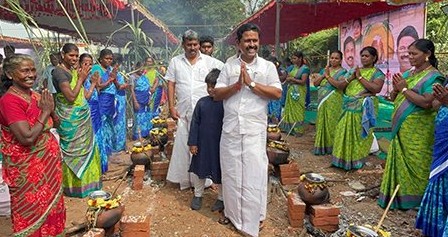 நன்னிலம் சட்டமன்ற தொகுதியில் சமத்துவ பொங்கல் திருவிழா