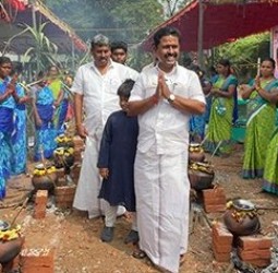 நன்னிலம் சட்டமன்ற தொகுதியில் சமத்துவ பொங்கல் திருவிழா