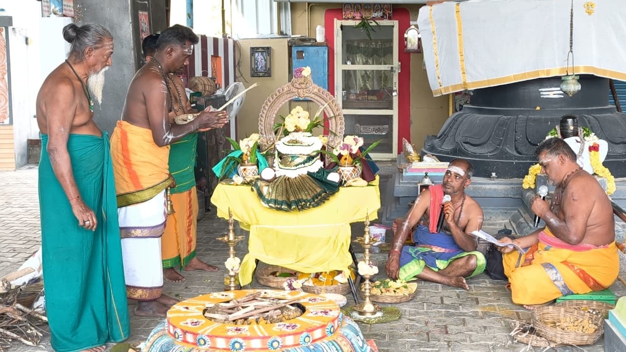 வராகி அம்மன் கோயிலில் மகா சண்டியாகம்