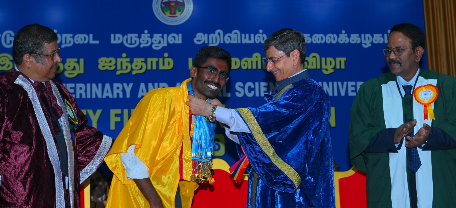 சென்னை கால்நடை மருத்துவ பல்கலைக்கழக பட்டமளிப்பு விழா