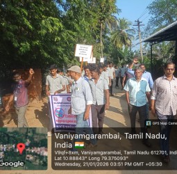 வலங்கைமான் பாலிடெக்னிக் கல்லூரி மாணவர்கள் சேவை செய்யும் நாட்டு நலப்பணி திட்ட சிறப்பு முகாம்