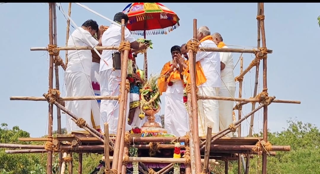 மண்டபம் முகாம் ஸ்ரீ சித்தி விநாயகர் மாரியம்மன் ஆலய மஹா கும்பாபிஷேகம்.