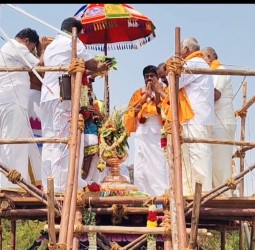 மண்டபம் முகாம் ஸ்ரீ சித்தி விநாயகர் மாரியம்மன் ஆலய மஹா கும்பாபிஷேகம்.