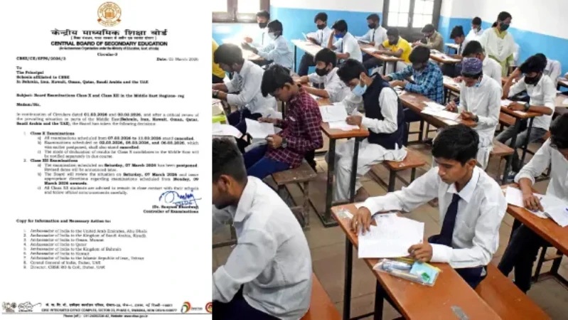 "10ம் வகுப்பு தேர்வுகள் ரத்து!". மாணவர்கள், பெற்றோர்கள் கவனத்திற்கு!. போர் எதிரொலியால் அதிரடி முடிவு. வெளியான பகீர் அறிவிப்பு..!!!